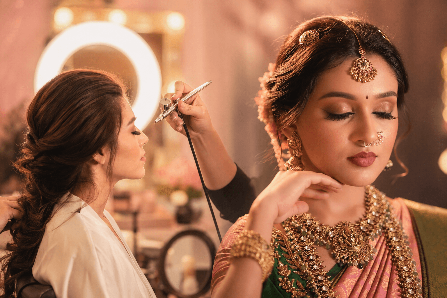 HD vs Airbrush Makeup for Kerala Weddings: The Honest Guide - Beauty blog by NIXTUDIO Pala Kerala - Best makeup artist tips and trends