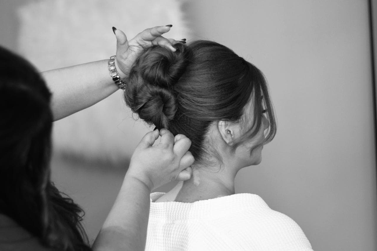 Professional hair styling by NIXTUDIO - Hair salon Pala Kottayam Kerala