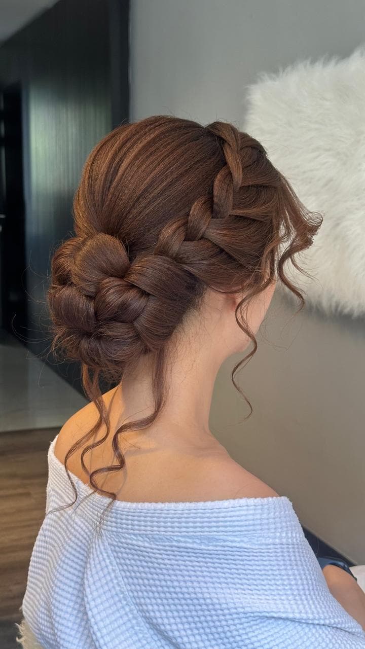Professional hair styling by NIXTUDIO - Hair salon Pala Kottayam Kerala