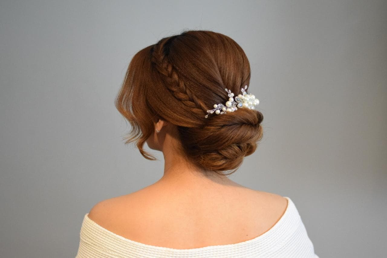 Professional hair styling by NIXTUDIO - Hair salon Pala Kottayam Kerala